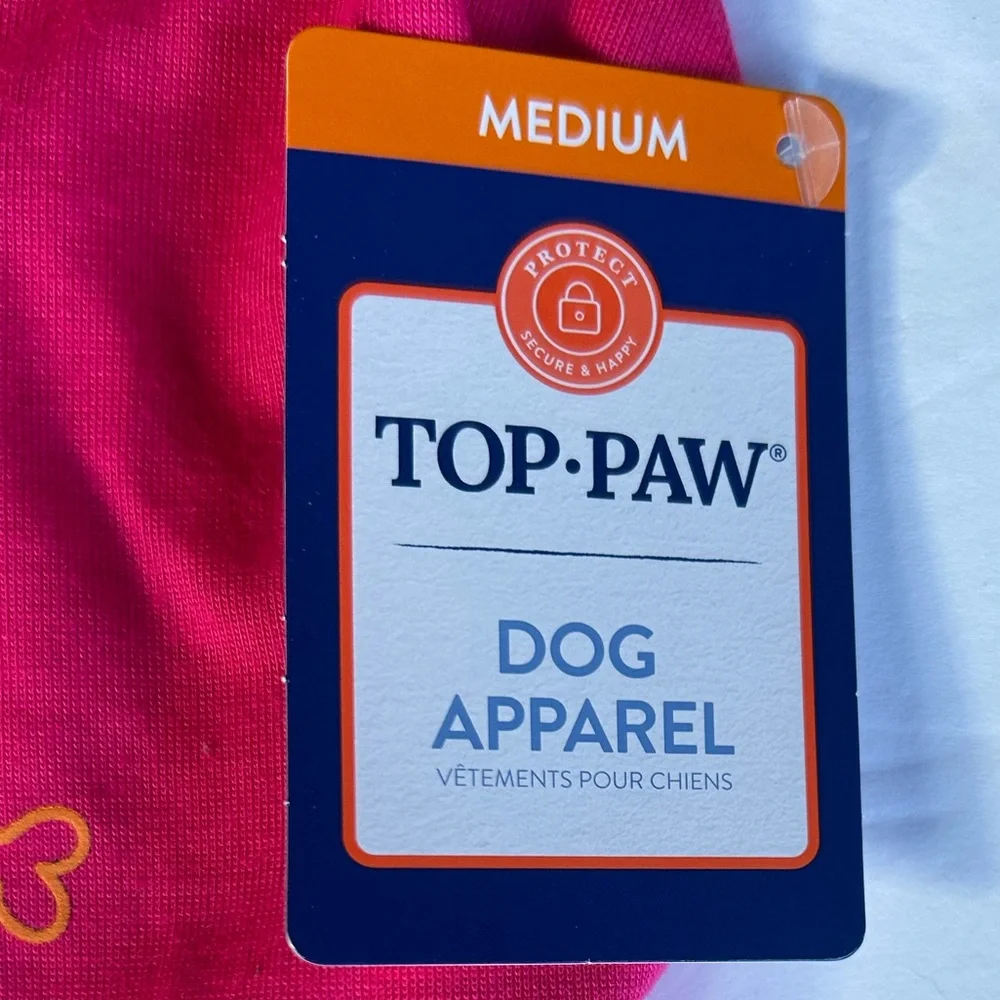 New Top Paw Hello Summer Dog Dress M